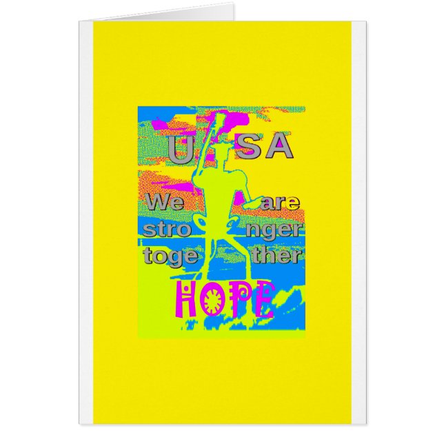 Die besten USA Hope Hillary Stronger Together (Vorne)