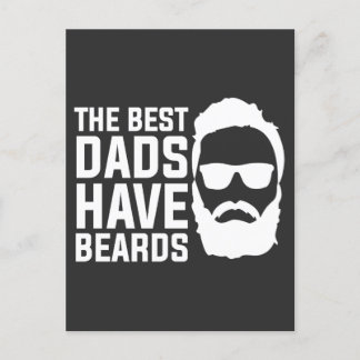 die besten Väter haben Bären Funny Vathers Day Postkarte