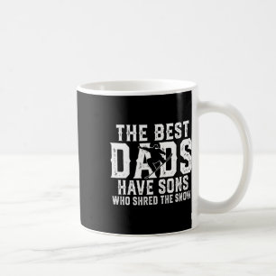 Die besten Vater haben Söhne, die den Schneefaser Kaffeetasse