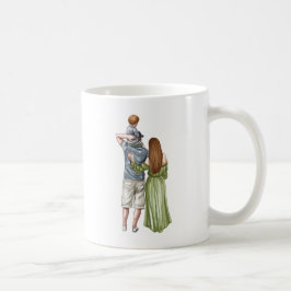 Die besten Vater-, Sohn- und Mama-Familien der Wel Kaffeetasse