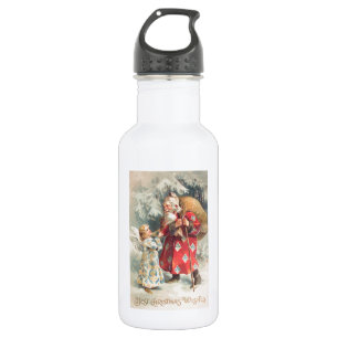 Die besten Weihnachtswünsche des Weihnachtsmanns Trinkflasche