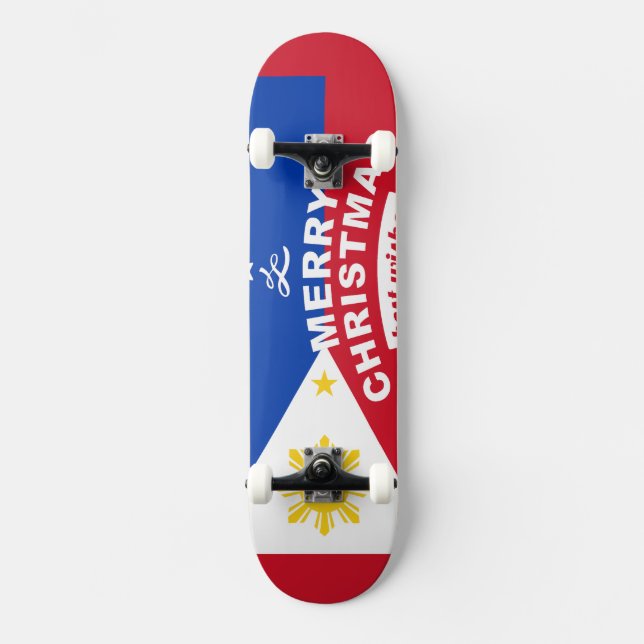 Die besten Weihnachtswünsche von Manila Skateboard (Vorderseite)