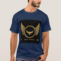 Die besten Wünsche bedrucktes Gold Adler Image Nav