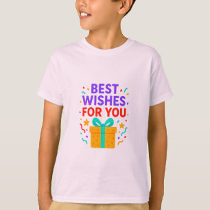 Die besten Wünsche für Sie Kinder T - Shirt-farbig T-Shirt