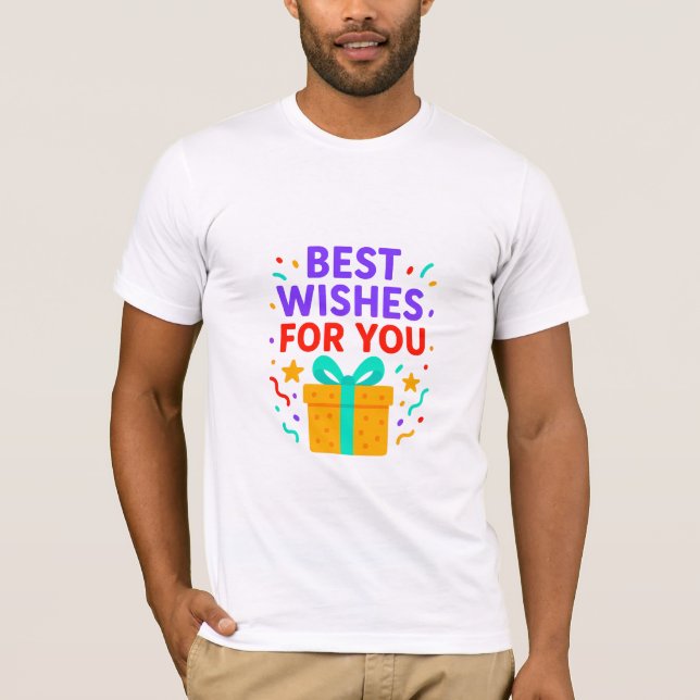 Die besten Wünsche für Sie Kinder T - Shirt-farbig T-Shirt (Vorderseite)