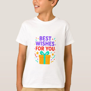 Die besten Wünsche für Sie Kinder T - Shirt-farbig T-Shirt