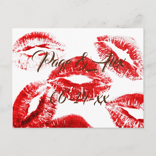 Die besten Wünsche nach neuem Weds Wedding Destiny Postkarte (Vorderseite)