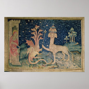 Die Bestie des Meeres mit sieben Köpfen Poster