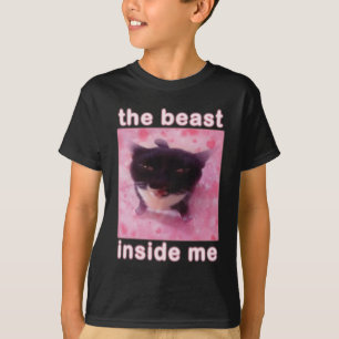 Die Bestie in mir katzenlustig T-Shirt