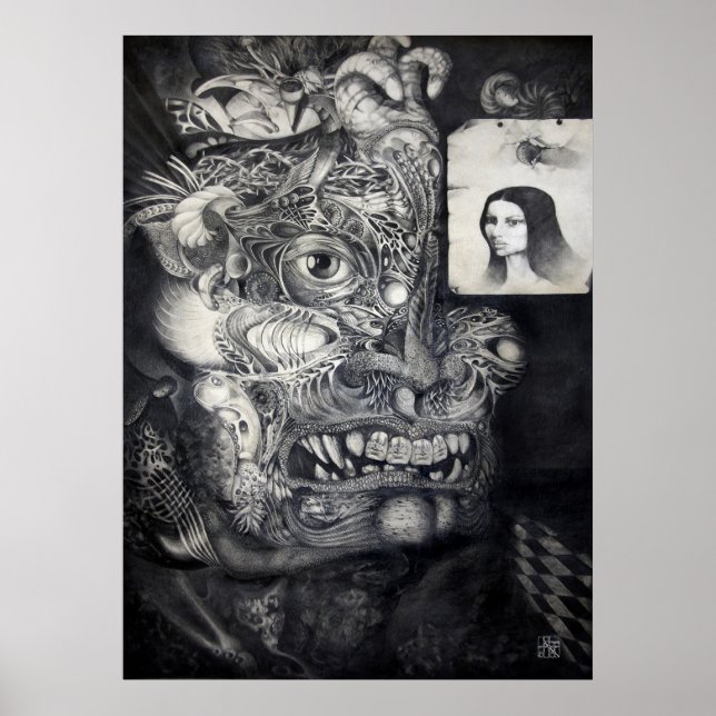 Die Bestie von Babylon Poster (Vorne)