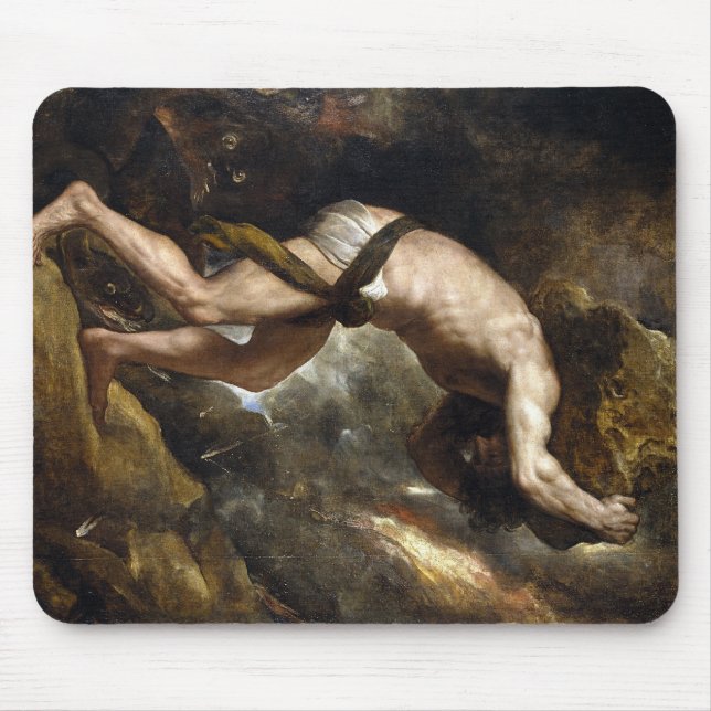 Die Bestrafung von Sysiphus Mousepad (Vorne)