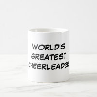 Die bestste Cheerleader-" Tasse "der Welt