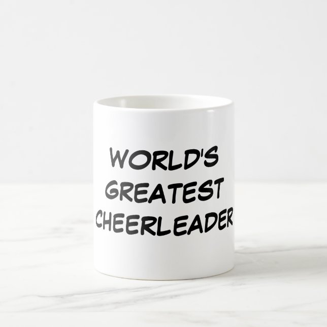 Die bestste Cheerleader-" Tasse "der Welt (Mittel)