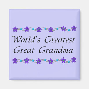 Die bestste große Großmutter der Welt Magnet