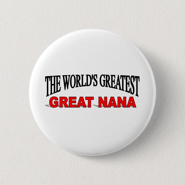 Die bestste große Nana der Welt Button (Vorderseite)