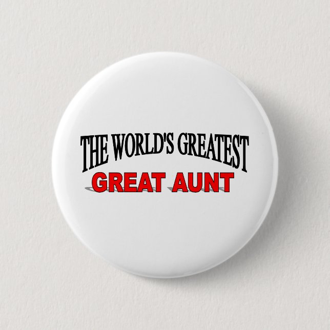 Die bestste große Tante der Welt Button (Vorderseite)