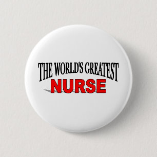 Die bestste Krankenschwester der Welt Button
