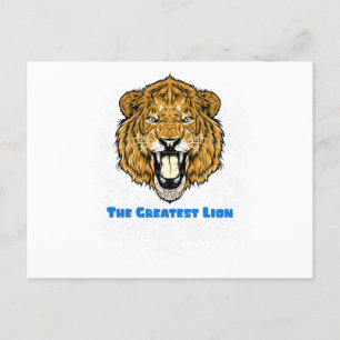 Die Bestste Löwe Postkarte