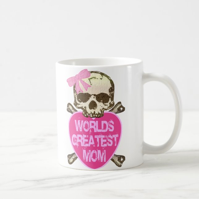 Die bestste Mama der Welt gotisch Kaffeetasse (Rechts)