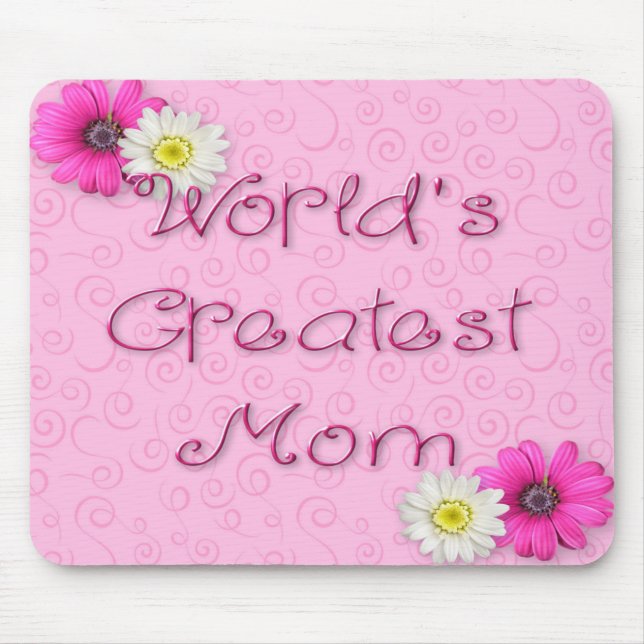 Die bestste Mama der Welt Mousepad (Vorne)