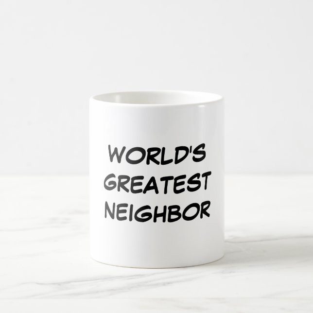 Die bestste Nachbar" Tasse "der Welt (Mittel)
