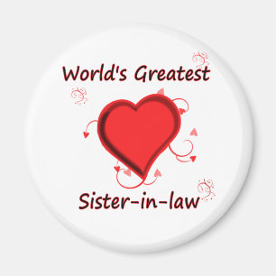 Die bestste Schwägerin der Welt Magnet