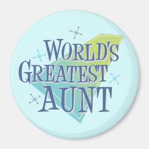 Die bestste Tante der Welt Magnet