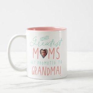 Die Beststen Mamas werden ins Oma-Foto befördert Zweifarbige Tasse