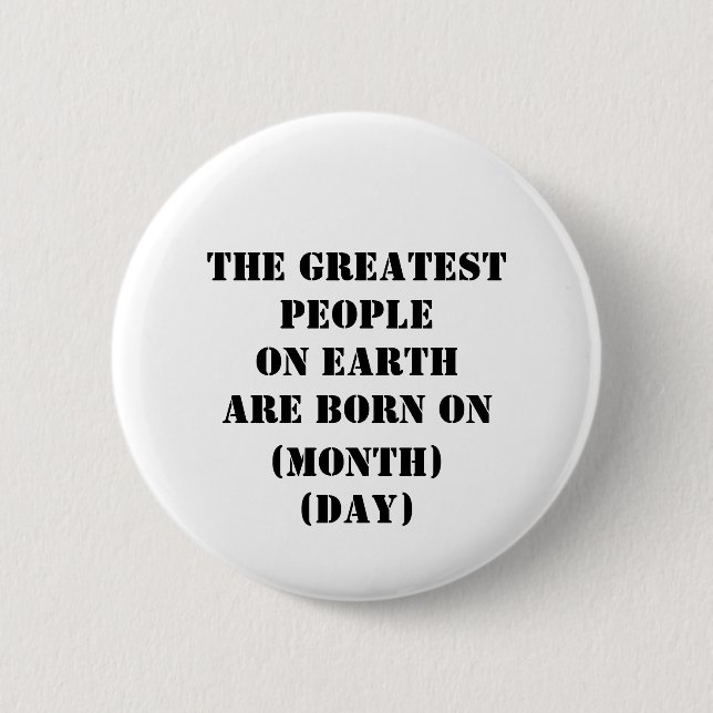 Die Beststen Menschen der Welt sind auf Button (Vorderseite)