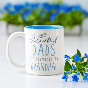 Die Beststen Vater werden an Großvater befördert Zweifarbige Tasse