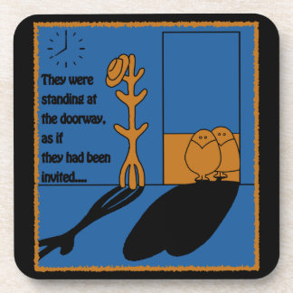 Die Besucher Getränkeuntersetzer