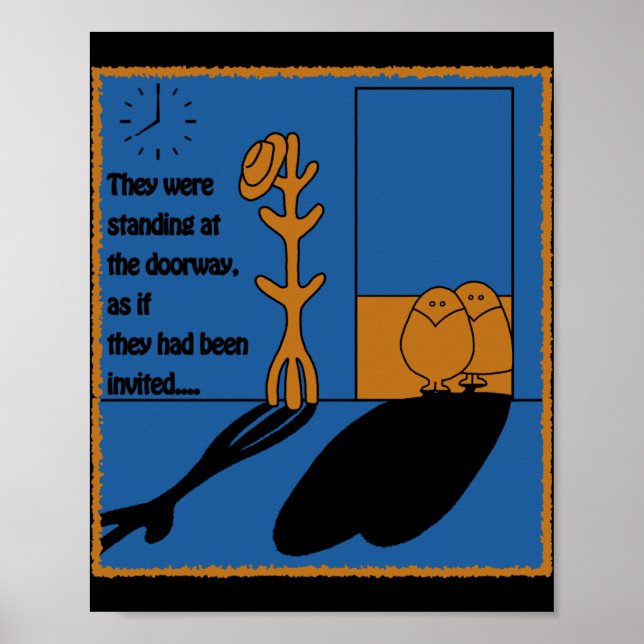 Die Besucher Poster (Vorne)