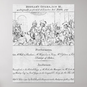 Die Bettleroper' Poster