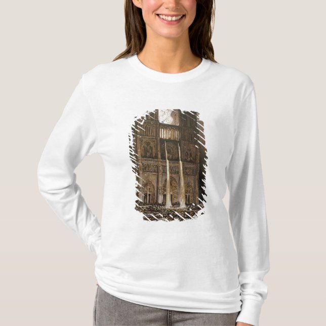 Die Bevölkerung, die Notre-Dame belagert T-Shirt (Vorderseite)