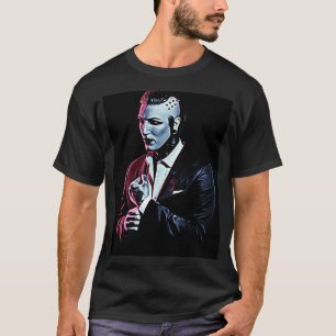 Die bewegungslose einfarbige Version T-Shirt