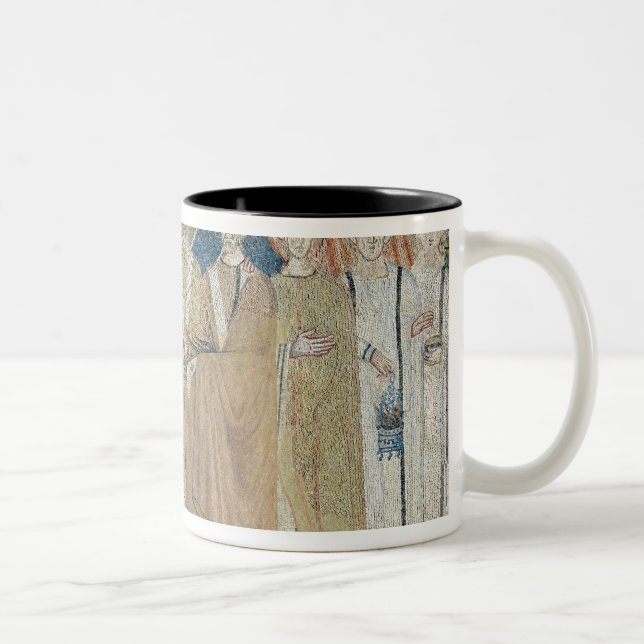 Die Bewilligungs-Steuerimmunität Zweifarbige Tasse (Rechts)