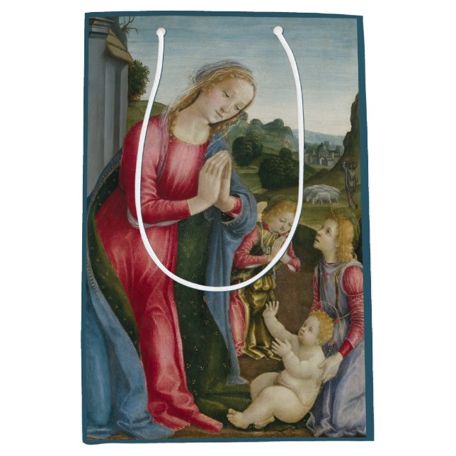 Die Bewunderung des christlichen Kindes - Frediani Mittlere Geschenktüte (Vorderseite)