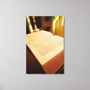 Die Bibel Leinwanddruck