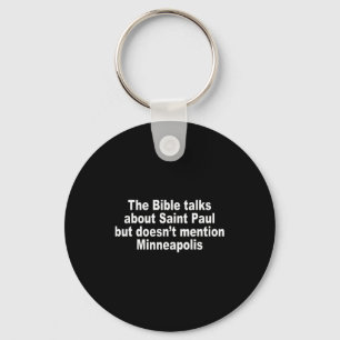 Die Bibel spricht über den Heiligen Paulus, erwähn Schlüsselanhänger