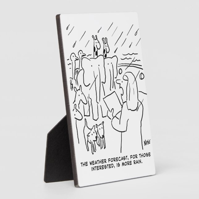 Die Bibelgeschichte der Sonne. Noah's Ark Funny Fotoplatte (Seite)