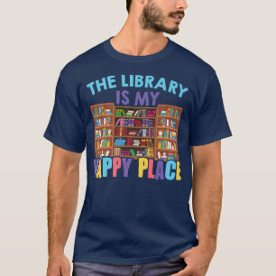 Die Bibliothek ist mein schönes Buch, das ich über T-Shirt