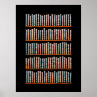 Die Bibliothek Poster