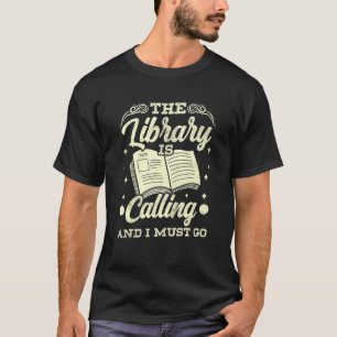 Die Bibliothek ruft an und ich muss zu einem lusti T-Shirt
