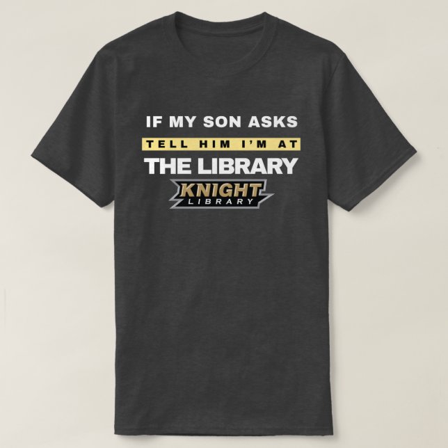 Die Bibliothek T-Shirt (Design vorne)