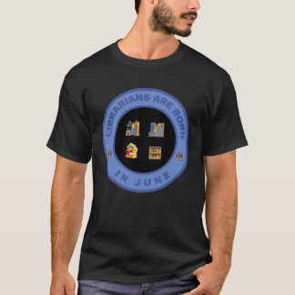 Die Bibliothekare sind im Juni-Design geboren T-Shirt