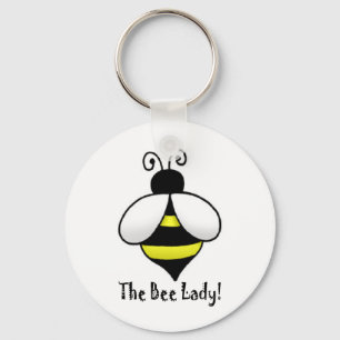 Die Bienen-Dame Schlüsselanhänger