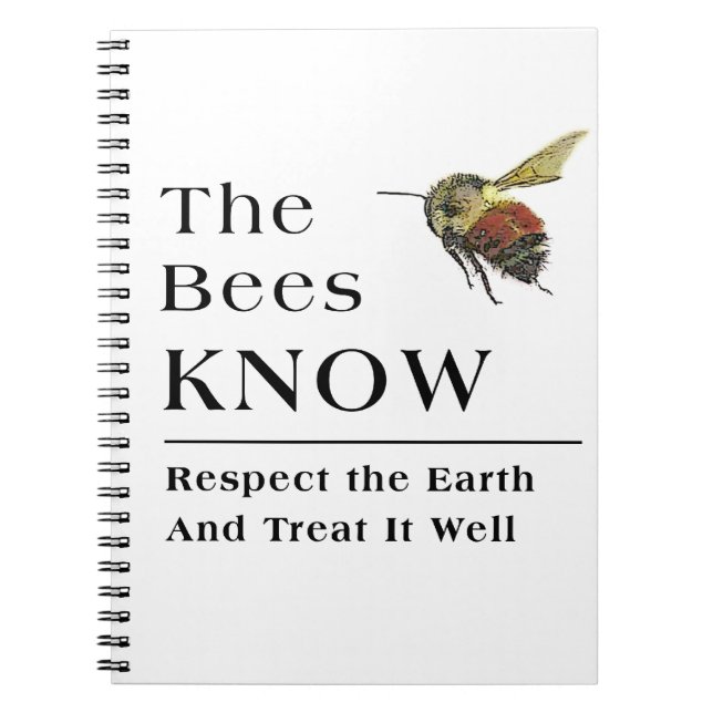 Die Bienen kennen Notizblock (Vorderseite)