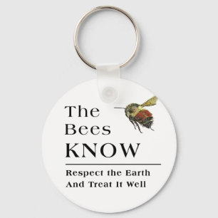 Die Bienen kennen Schlüsselanhänger