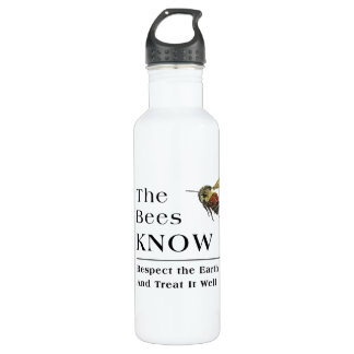 Die Bienen kennen Trinkflasche