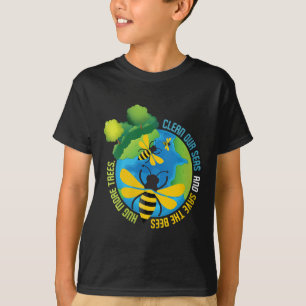 Die Bienen Rettend Frauen - Umweltschutz T-Shirt